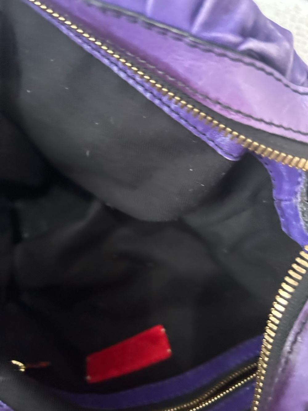 Purple Studded Valentino bag ASO Jenny Humphrey - Picture 14 of 16